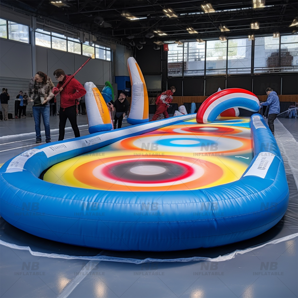 Curling inflable