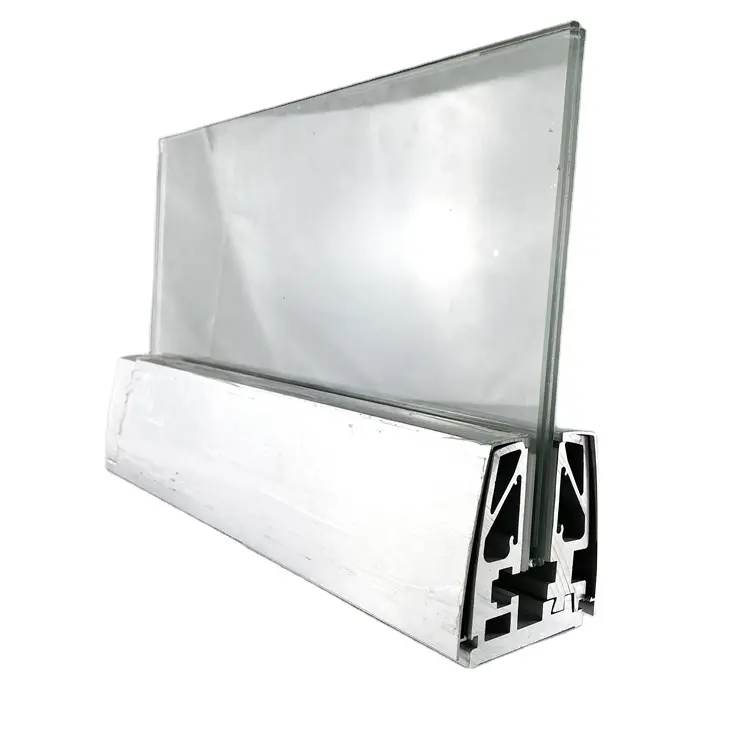 Base Vaste Aluminium U Channel Profiel Voor Glazen Balustrade Systeem