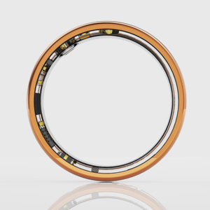 Anillo inteligente de cerámica de acero inoxidable para mujer, resistente al agua 5ATM con control de aplicación, seguimiento del sueño, compatibilidad con la salud - Product Image 4