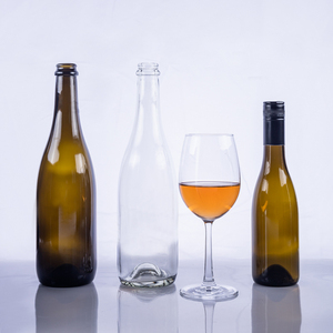 Özel <span class=keywords><strong>hock</strong></span> stil 37.5cl 375ml boş klasik yeşil cam şarap şişeleri muhafaza ile kapaklar ve mühür