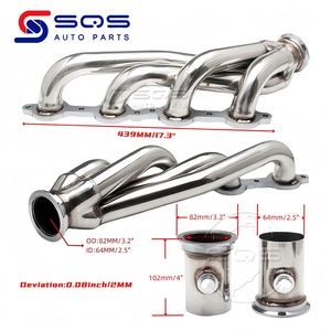 SQS yüksek kaliteli LS1 LS2 LS3 LS6 LS motorlar kamyon ve SUV evrensel LS takas dönüşüm egzoz başlıkları 5.5.3l 5.7L 6.6.2l - Product Image 4