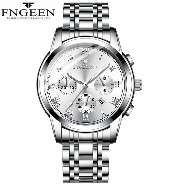 Men-Silver White