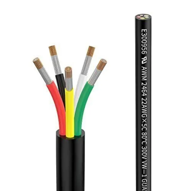 YY07 4x0,75 (18AWG) 4 проводник неэкранированный мультипроводник UL2464 кабель питания для приложений питания и управления