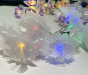 Navidad Led flor lámpara tipo decorativo escenario luz Navidad evento Decoración Luz