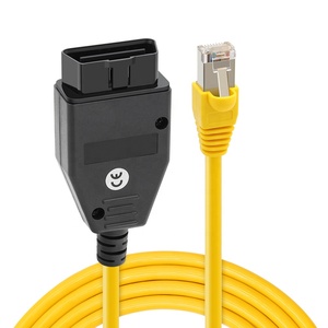 ENET Yellow Cable Kompatibel für BMW Hidden ENET Brush Hidden Upscale Programming Line Software auf dem CD Disk Engine Analyzer - Product Image 5