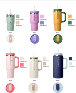 Everich 40oz kahve kupa ODM Patent tasarım fincan paslanmaz çelik vakum termos kupa kapaklı ve saman 40oz Tumbler su bardağı - Product Image 2