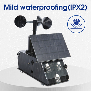 Kit de inicio de estación meteorológica ACEBOTT IOT, Monitor de temperatura y humedad de velocidad del viento, pronóstico del tiempo y barómetro para ESP32 Arduino