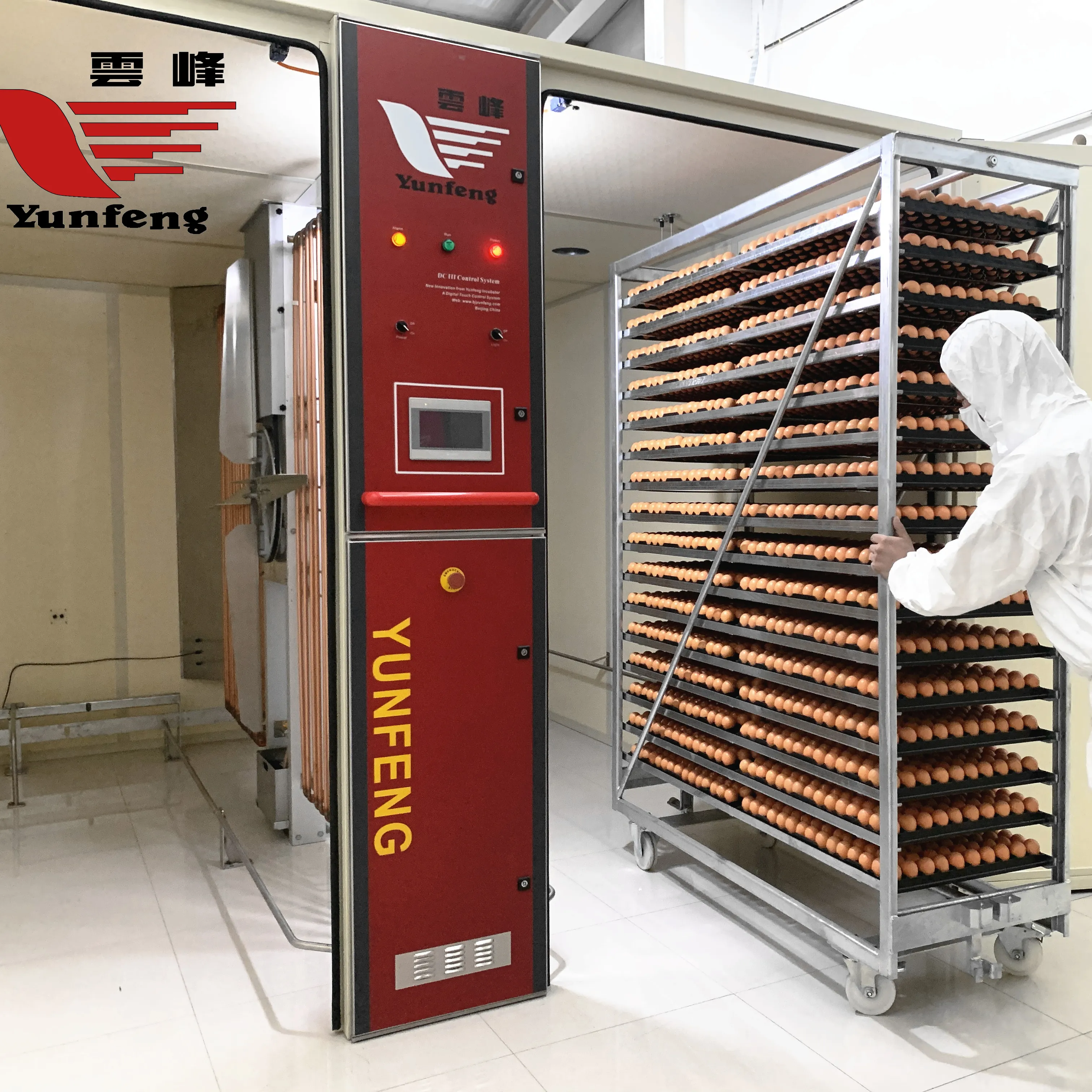 Máquina incubadora automática de YFDF-38400, buen precio