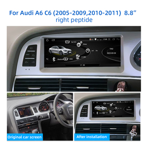 Android11 Car Radio Navigatoy Multimedia Player RHD for <strong>AUDI</strong> A6 A6L <strong>MMI</strong> 2006-2011Right Hand Drive Android Auto System CarPaly - Product Image 3