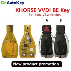XHORSE VVDI BE Key Pro CN002096 Benz 315/434MHZ uzaktan anahtar çip için geliştirilmiş sürüm akıllı araba anahtarı - Product Image 2