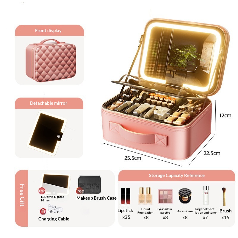 Cloison combinée sans miroir complète Pink-diamond-4k