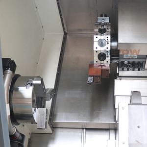 Máquina de torno CNC de cama inclinada TCK56A Horizontal resistente con sistema de control GSK y controlador de eje Fanuc C - Product Image 4