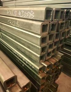 溶接ERW炭素鋼パイプQ345金属管6M 12M中空正方形構造鉄