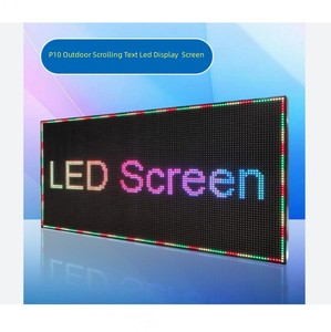 P10 Открытый прокручивающийся текст светодиодный дисплей экран доска сообщений горячая распродажа - Product Image 2