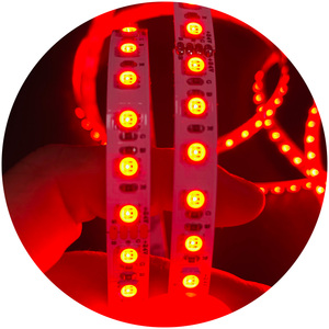 120 чипы/м Светодиодная лента Rgb Dot Free DC24V светодиодная лента Rgb 8 мм PCB Smd3535 Светодиодная лента Rgb для профиля неонового эффекта - Product Image 3