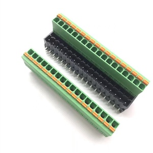 Bloque de terminales de resorte FKCN 2,5, 2EDGKN-5.0, 5,08mm, pitch, pcb, enchufe, con conector de doble fila, 10P, 18P - Product Image 4
