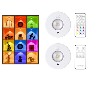 Hot bán điều khiển từ xa nạp tiền <span class=keywords><strong>Led</strong></span> RGB Spotlight cho rượu vang Tủ ánh sáng đèn tủ quần áo - Product Image 6