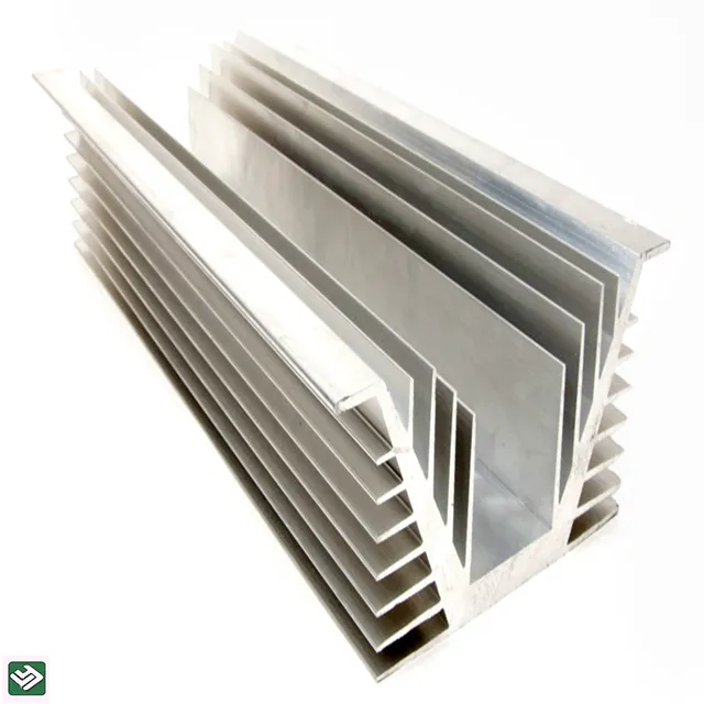 Custom high power anodized extrusion aluminum heat sink led grow street light 600w heatsink