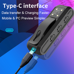 C1 Full HD 1080P WiFi IP vücuda takılan kamera geniş açı gece görüş ile H.264 Video sıkıştırma SD kart veri özelleştirilebilir ODM - Product Image 6