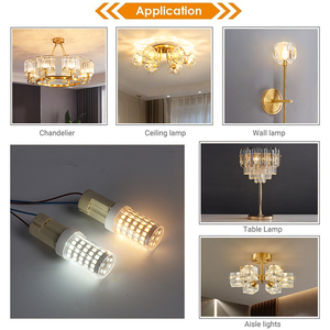 Olgelux AC230V không nhấp nháy <span class=keywords><strong>G9</strong></span> Ngô dẫn ánh sáng bóng đèn SMD2835 7W ấm trắng <span class=keywords><strong>Ballast</strong></span> nhỏ gọn dẫn Ngô Ánh sáng chất lượng cao dẫn bóng đèn - Product Image 6