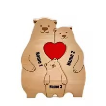 bois 3 Ours mignon