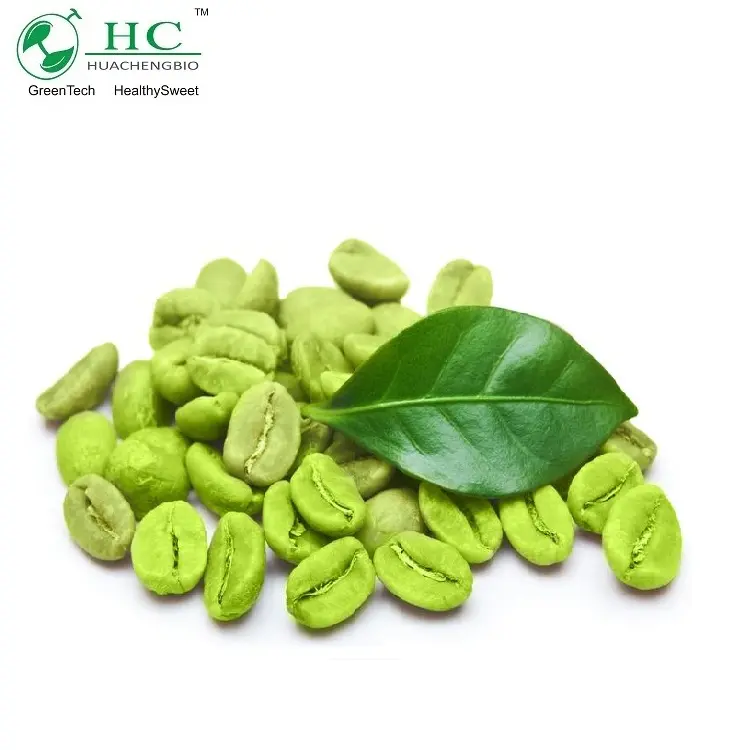 Extracto botánico 100% natural, extracto de granos de café verde, café arábiga L.