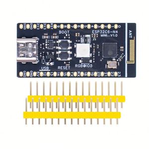 ESP32-C6-MiNi開発ボードESP32C6最小システムボードESP32コアボードRISC-V Espressif IoT WiFi6 Bluetooth Zigbee - Product Image 2