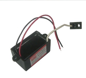 Generador de iones negativos, DC9-12V de entrada, salida 2.0KV-6.0KV, generador de ozono 3g, 6g,12g,24g, 50g, 150g, generador de Plasma - Product Image 1