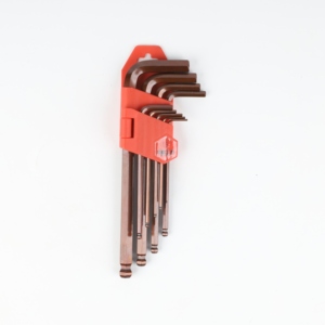 Allen Hex tuşları çok amaçlı 9pc topu noktası alyan anahtarı takımı ev araba ve tezgah kullanımı için sabitleme ve kaldırma için - Product Image 6