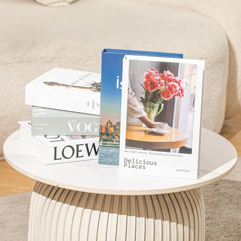 Custom Cover Home Decoratieve Faux Book Boxes Sets Luxe Decor Boeken Voor Salontafel