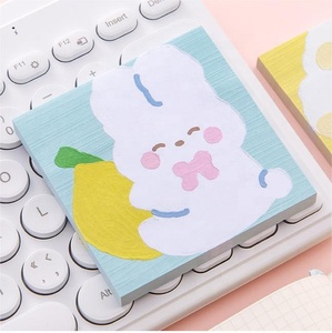 定制印刷设计可爱文具普通记事本粘性记事本 - Product Image 1