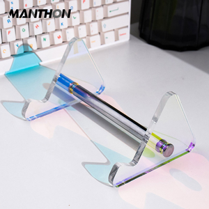 Transparent Acrylic <strong>Keyboard</strong> Stand <strong>Computer</strong> <strong>Keyboard</strong> Storage Rack <strong>Multiple</strong> Tires Display Stand - Product Image 1
