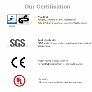 बच्चों के खेलने के उपकरण भूलभुलैया खेल नरम इनडोर खेलने के उपकरण बच्चों के लिए बड़ा इनडोर खेल का मैदान - Product Image 4