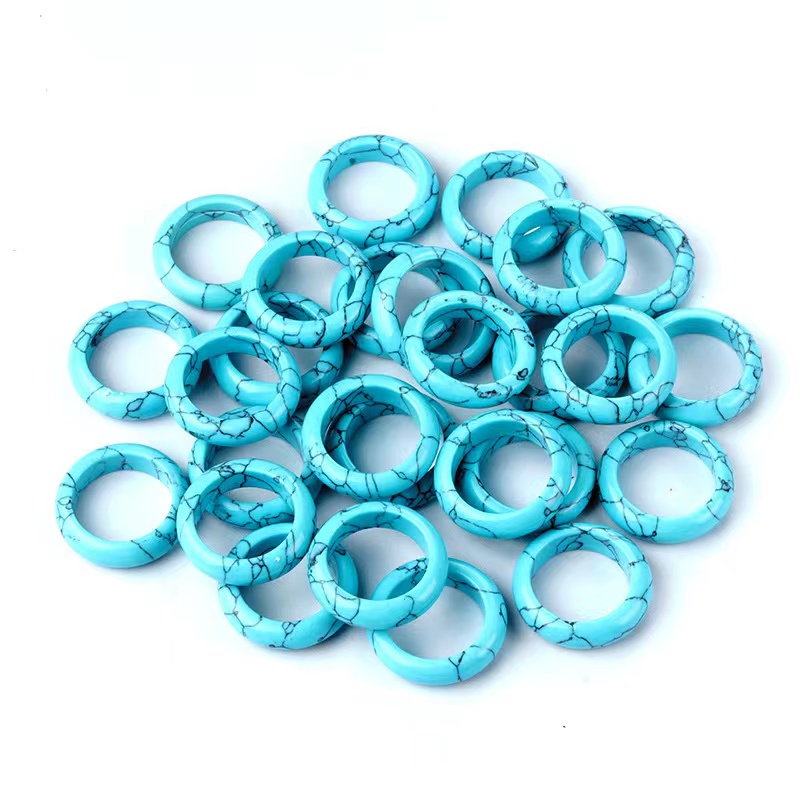 Synthétique Turquoise