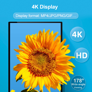 Portable 55 Inch <strong>Android</strong> Digital Signage Kiosk With Touch Screen LCD <strong>Display</strong> 4mm Pixel Pitch for Media &amp; Elevator Use - Product Image 2