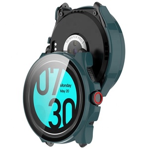 Ticwatch Pro <span class=keywords><strong>5</strong></span>全盖手表保护壳智能表壳外壳，带钢化玻璃