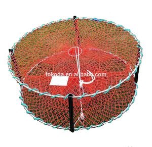 <strong>Round</strong> 90*30cm Crab Cage Shrimp Cage Trap Stainless Steel Octopus Cage American Alaska Chile Design Welded Steel Frame - Product Image 1