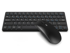 Mini juego de ratón y teclado mecánico para juegos de modo dual personalizado español Reino Unido inalámbrico OEM 78 teclas RGB retroiluminado ordenador ergonómico - Product Image 2