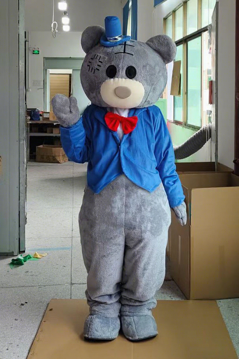 bear with blue suit