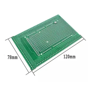 Arduino Mega 2560/MEGA2560 R3 için rtmçift taraflı PCB prototip vida Terminal bloğu kalkanı kurulu kiti ile uyumlu