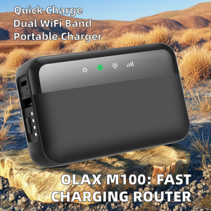 Cho olax M100 5.8 gam Wifi <span class=keywords><strong>Modem</strong></span> Pocket ngân hàng điện với 10000mAh pin hỗ trợ 4 gam 5 gam Router Wifi Sim Thẻ VoIP chức năng - Product Image 2