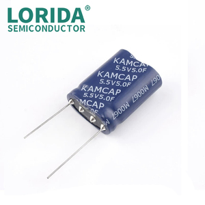 Lorida工厂5.5V 5F 24伏超级电容器22f 60v maxwell 2.7v 3000f太阳能超级电容器电池