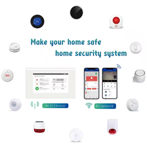 Sistema de alarma de alta tecnología para la seguridad del hogar con sonido de alarma de alto volumen adecuado para instalación oculta - Product Image 6