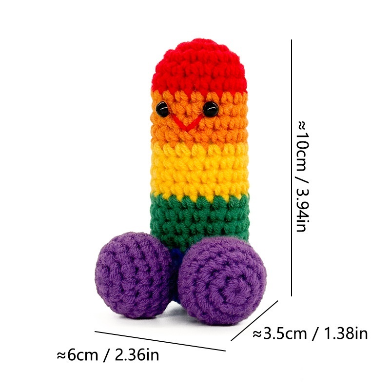 Colorful male penis