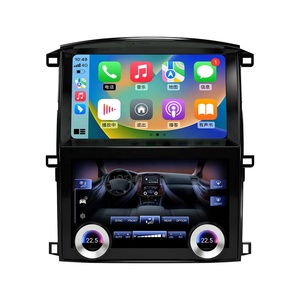 トヨタランドクルーザーLC100レクサスLX4702003-2007用気候制御マルチメディア付きNavihuaデュアルスクリーンAndroidカーラジオ - Product Image 1