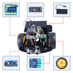 Fabbrica conveniente prevenzione degli ostacoli Smart Robot Car V2.0 IDE C ++ programma Smart Robot Car Robotics Starter Kit