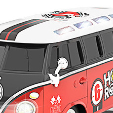 2.4G 1:16 4ch radyo kontrol araba Rc modelleme çocuklar oyuncak otobüs ile Led ışık - Product Image 6