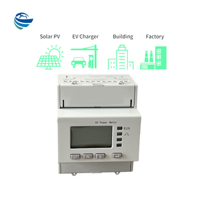 0-1000VDC電圧入力RS485 Modbus RTU Din Rail DCパワーメーターEV充電器ダブルチャンネルLoT多機能パワーメーター - Product Image 5