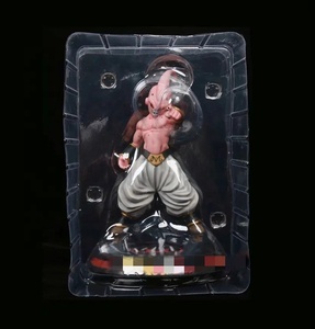 24cmアニメGKDBZスーパーサイヤンマジンブウアクションフィギュアファッションタトゥーブウフィギュアPVCコレクションモデルおもちゃギフト用