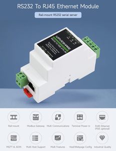 AIsmartlink Waveshare промышленный последовательный сервер TCP/IP в последовательный RS232 на RJ45 Ethernet модуль - Product Image 5
